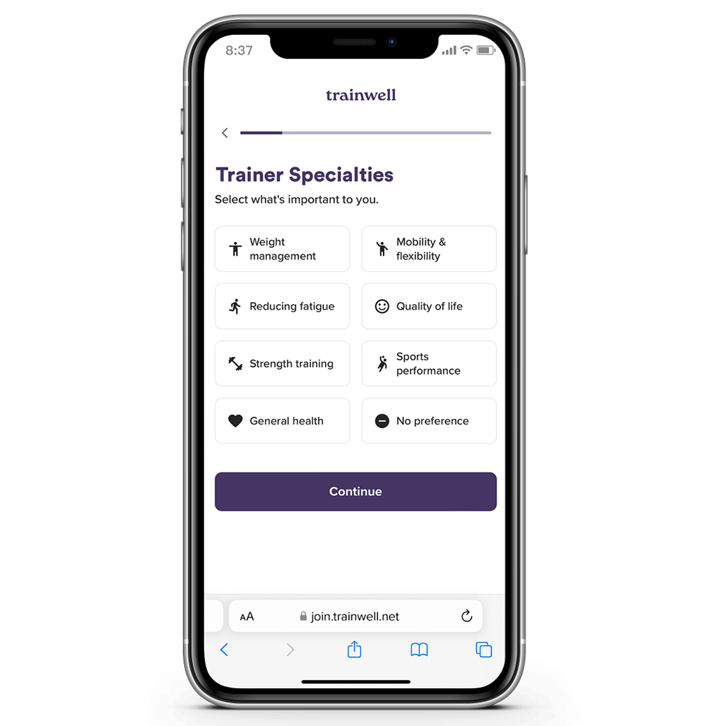 Strong body. Clear mind. Better life. Product Illustration